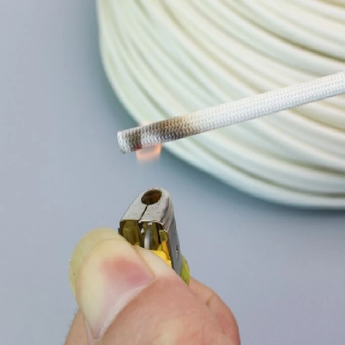 Toplotna izolacijska cev za kable 10mm 1m do 600 stopinj